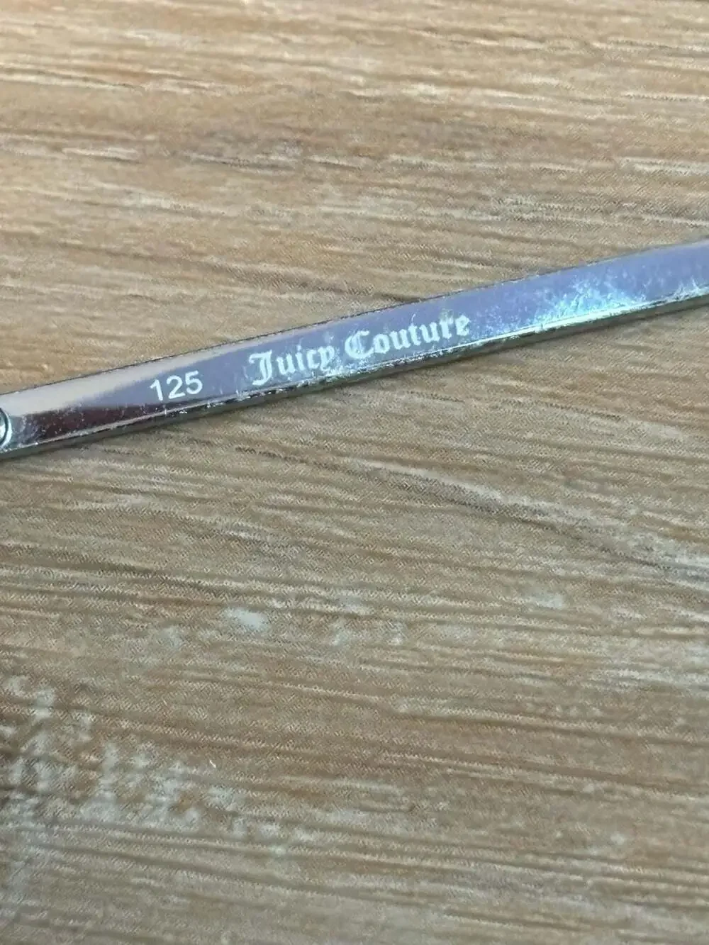 Juicy Couture LOVE ME EUA Violet Blue Full Rim Eyeglasses Frame 125